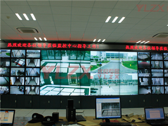浙江传媒学院46寸拼接+30台32寸监视器