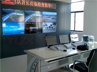 福建龙岩支队46寸拼接2X3